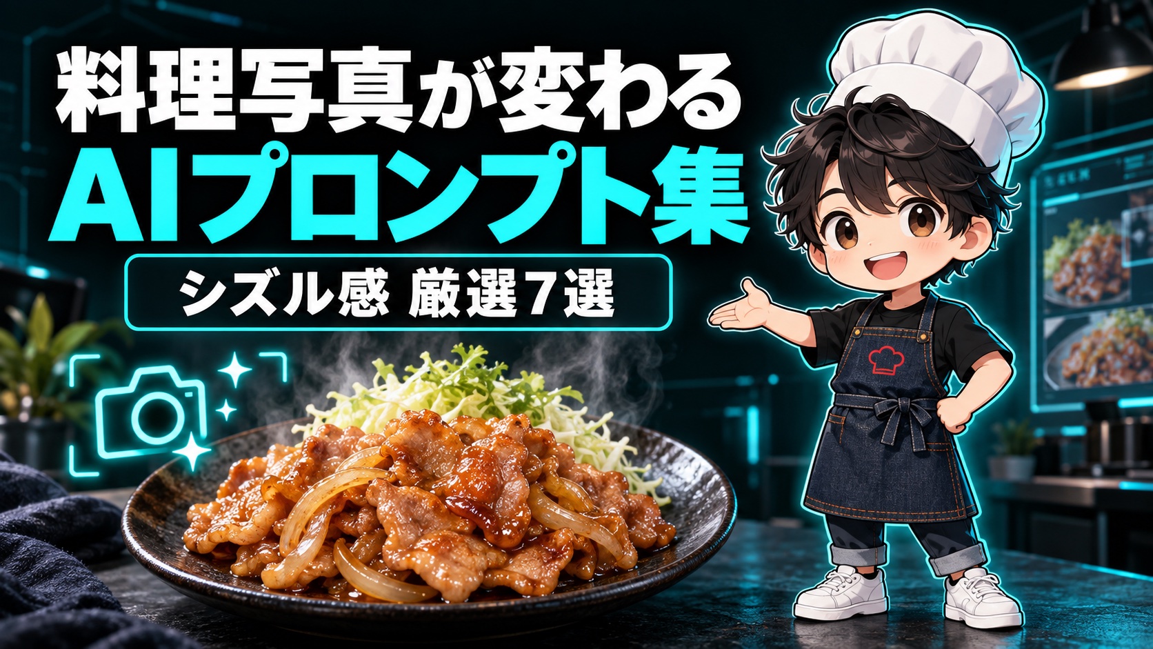 AI料理プロンプト集の表紙