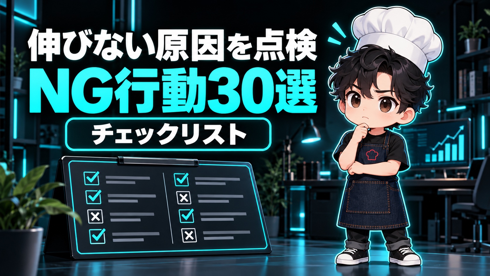 SNS致命的NG行動30選チェックリストの表紙