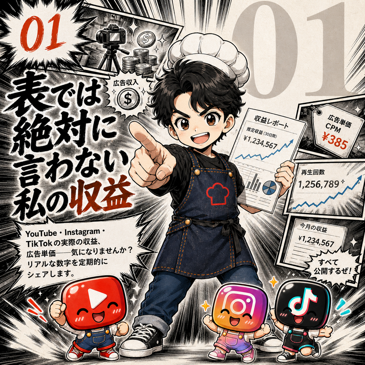 表では絶対に言わない私の収益