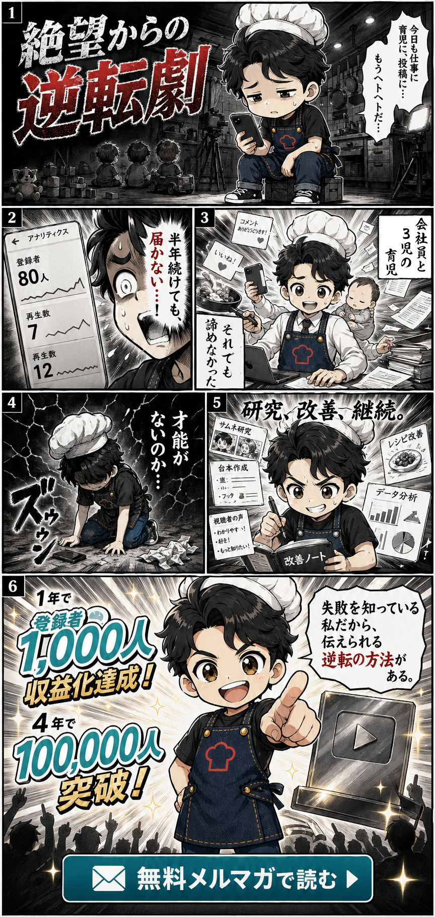 メルマガ漫画