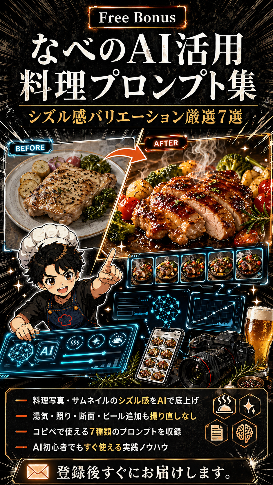 AI料理プロンプト集