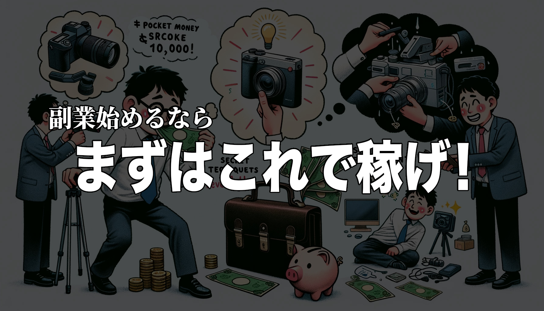 おこづかい10,000円】貧乏サラリーマンが機材を買うためにやった㊙テクニック大公開ｗｗ | なべのぶろぐ。