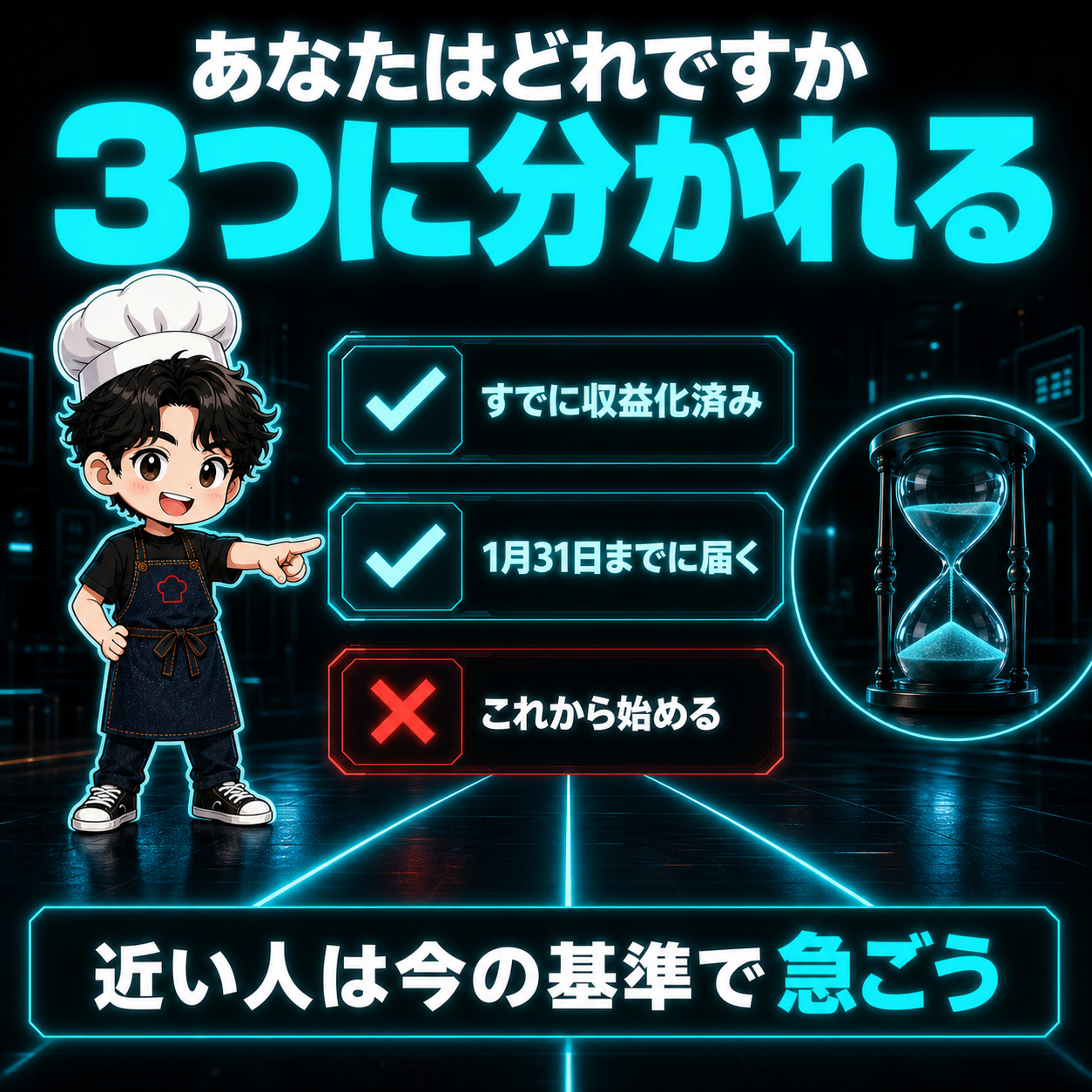 あなたはどれですか