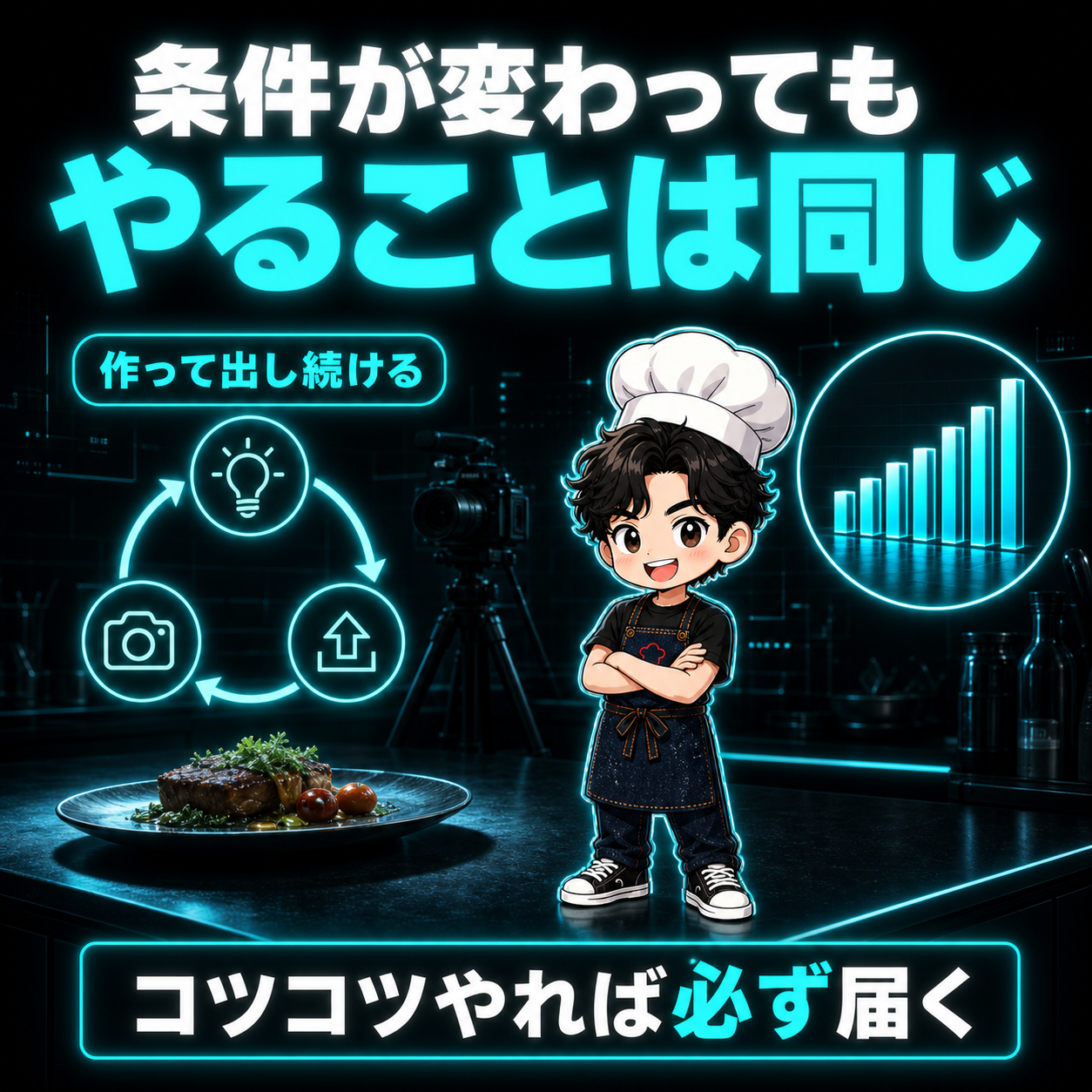 条件が変わってもやることは同じ