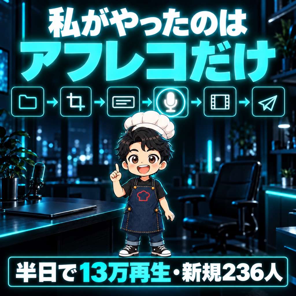 私は、この動画に何もしていません