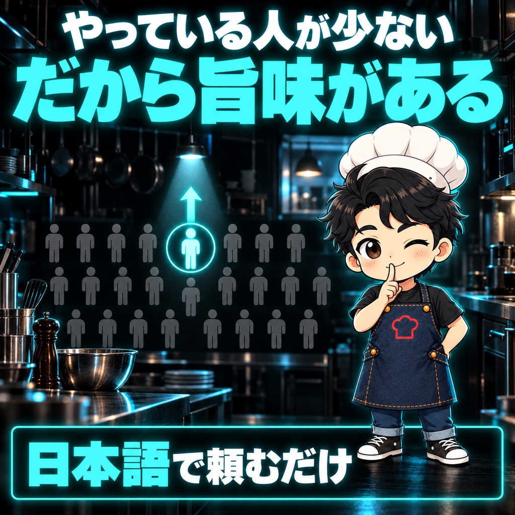 だからこそ、旨味がある