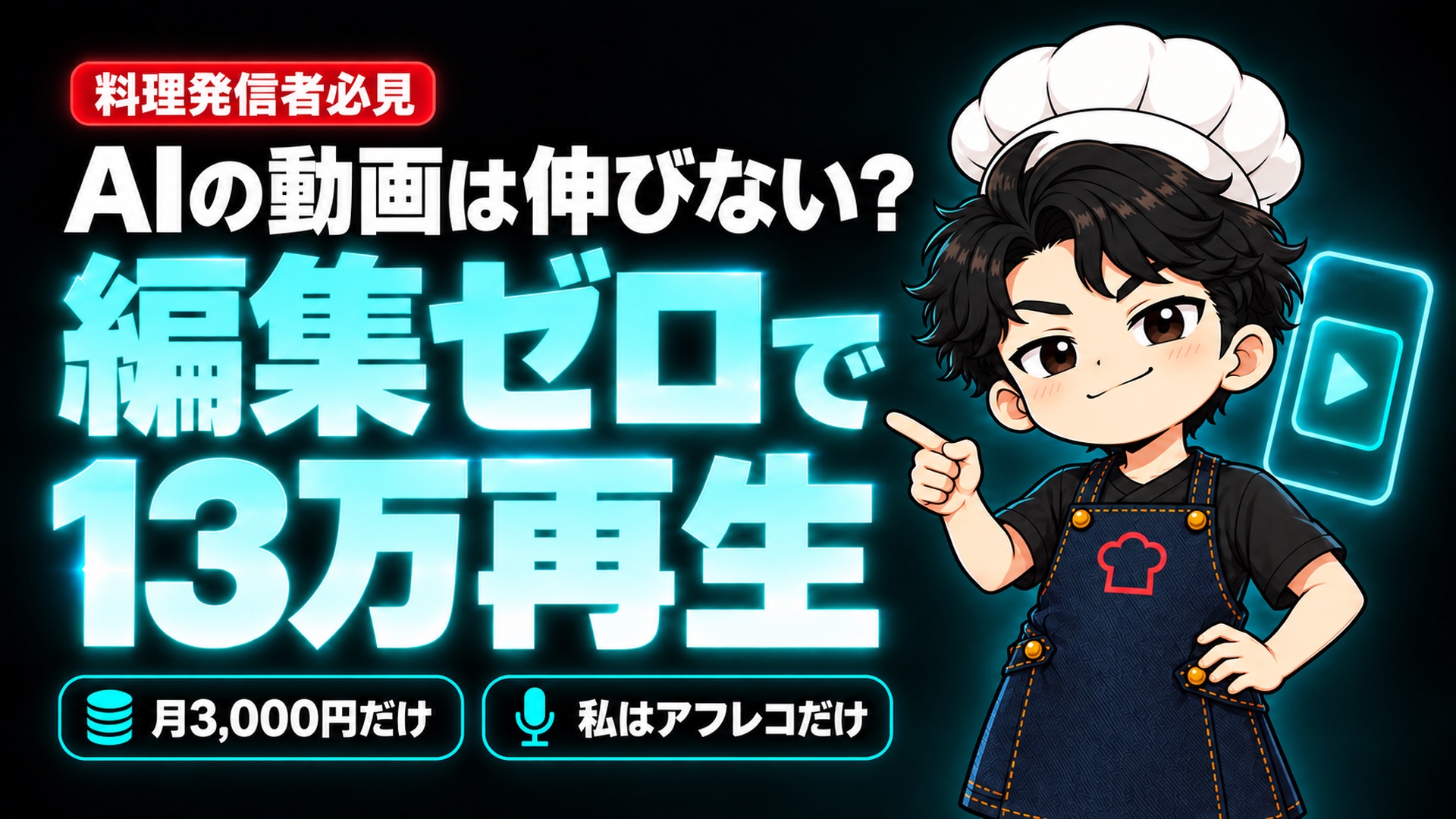 【AI活用】「AIの動画なんて伸びない」と言われた動画が、半日で13万再生されました。