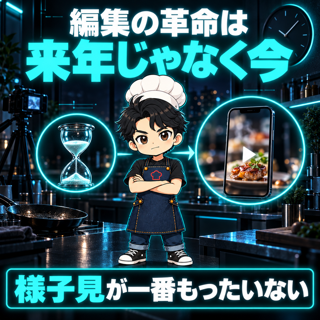 まとめ:編集の革命は来年じゃなく今