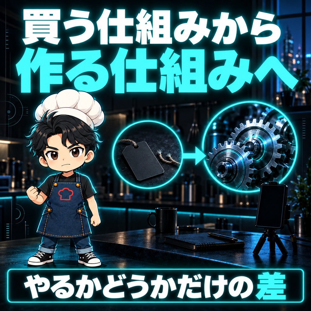 まとめ：買う仕組みから作る仕組みへ