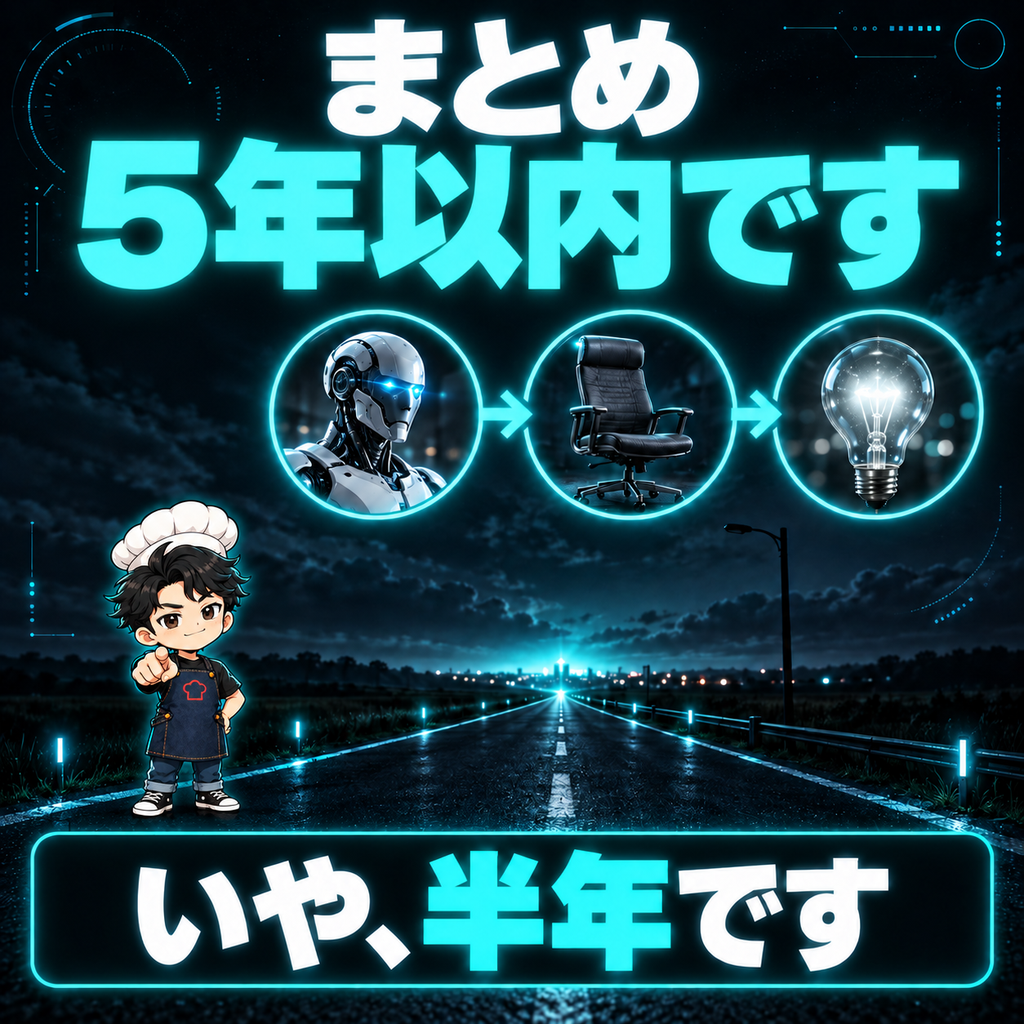 まとめ：5年以内です
