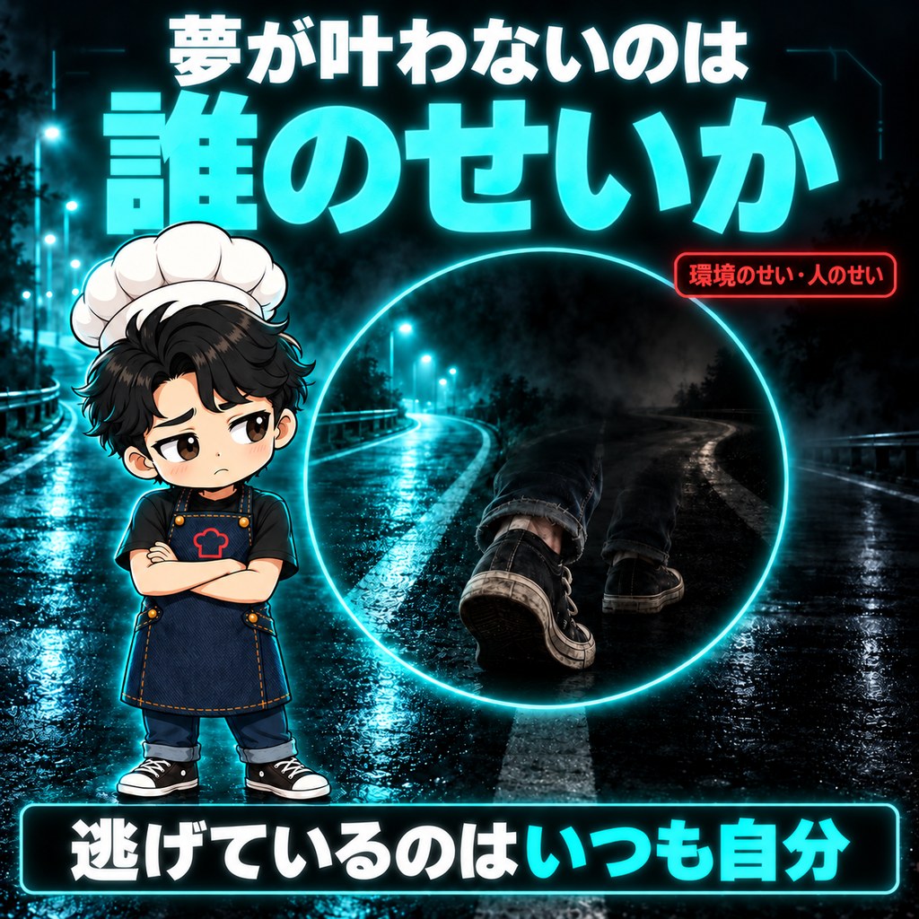 夢が叶わないのは、誰のせいか