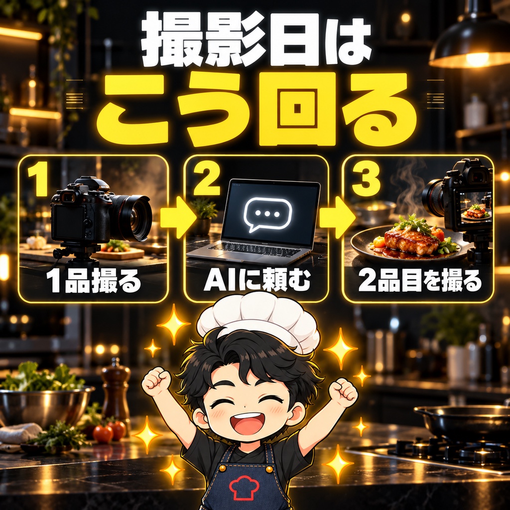 今日は撮影日。私の1日はこう回っています