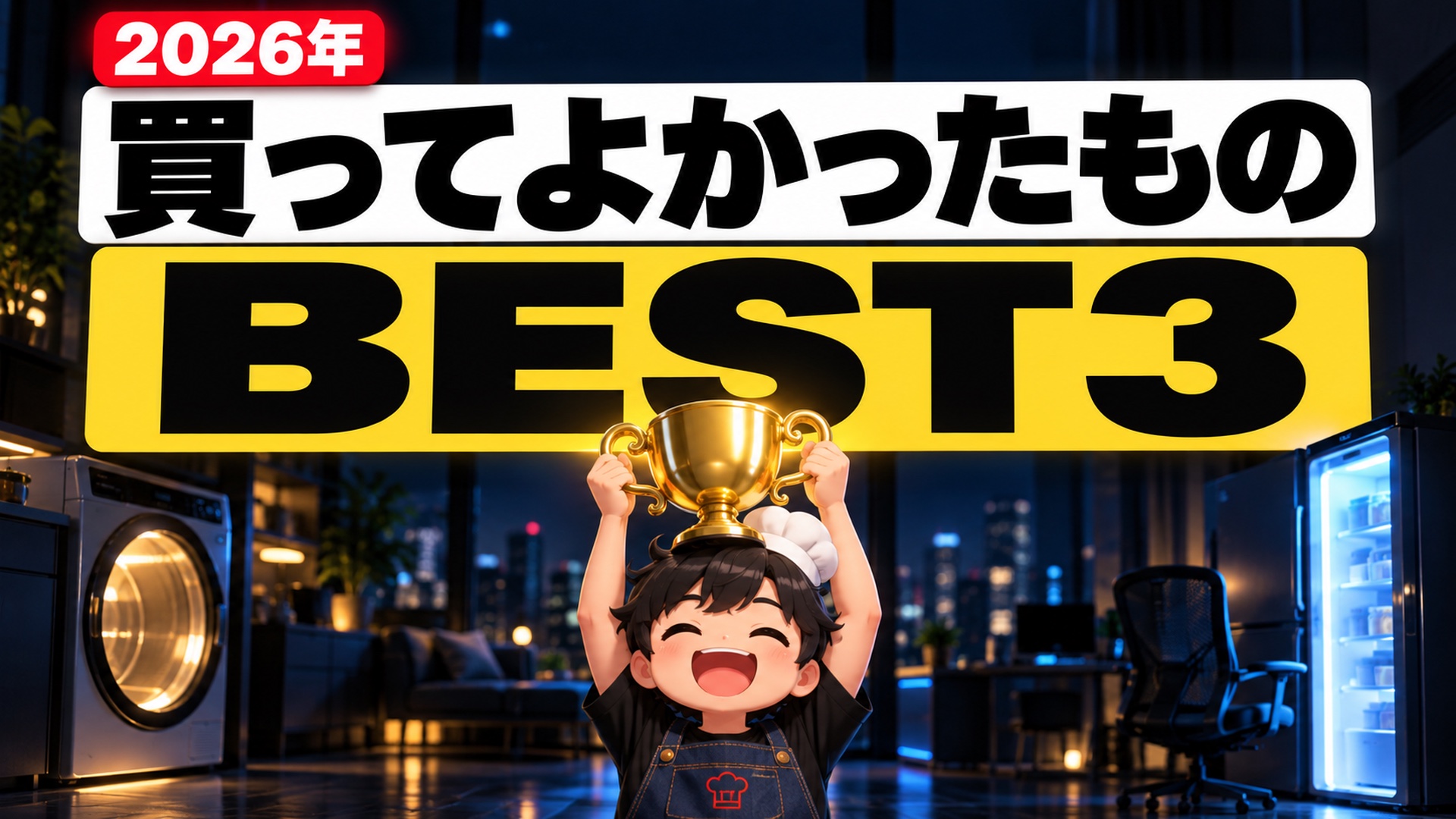 【2026年】買ってよかったものBEST3|料理研究家の私が「もっと早く買えばよかった」と本気で後悔した家電と椅子
