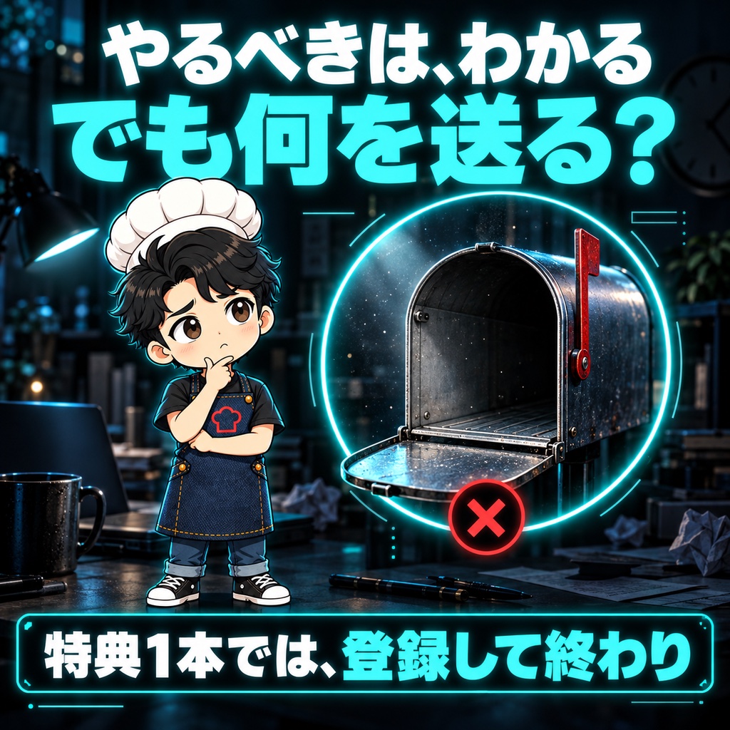 「やった方がいい」はわかる。でも、何を送る?