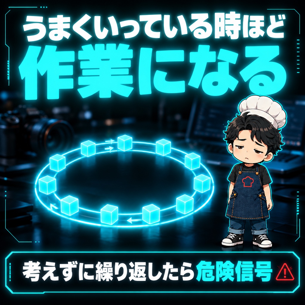 「半年前と同じ」は、うまくいっている時ほど起きる