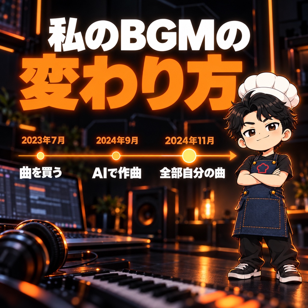 料理動画にはどんなBGMが合う?私が「自分で作った曲」だけにした理由