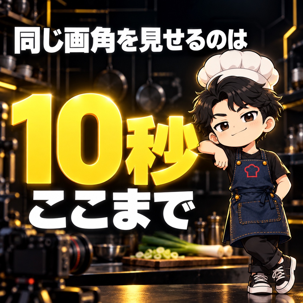 料理動画の編集のコツは？「同じ画角を10秒以上見せない」が私のいちばんの決まり