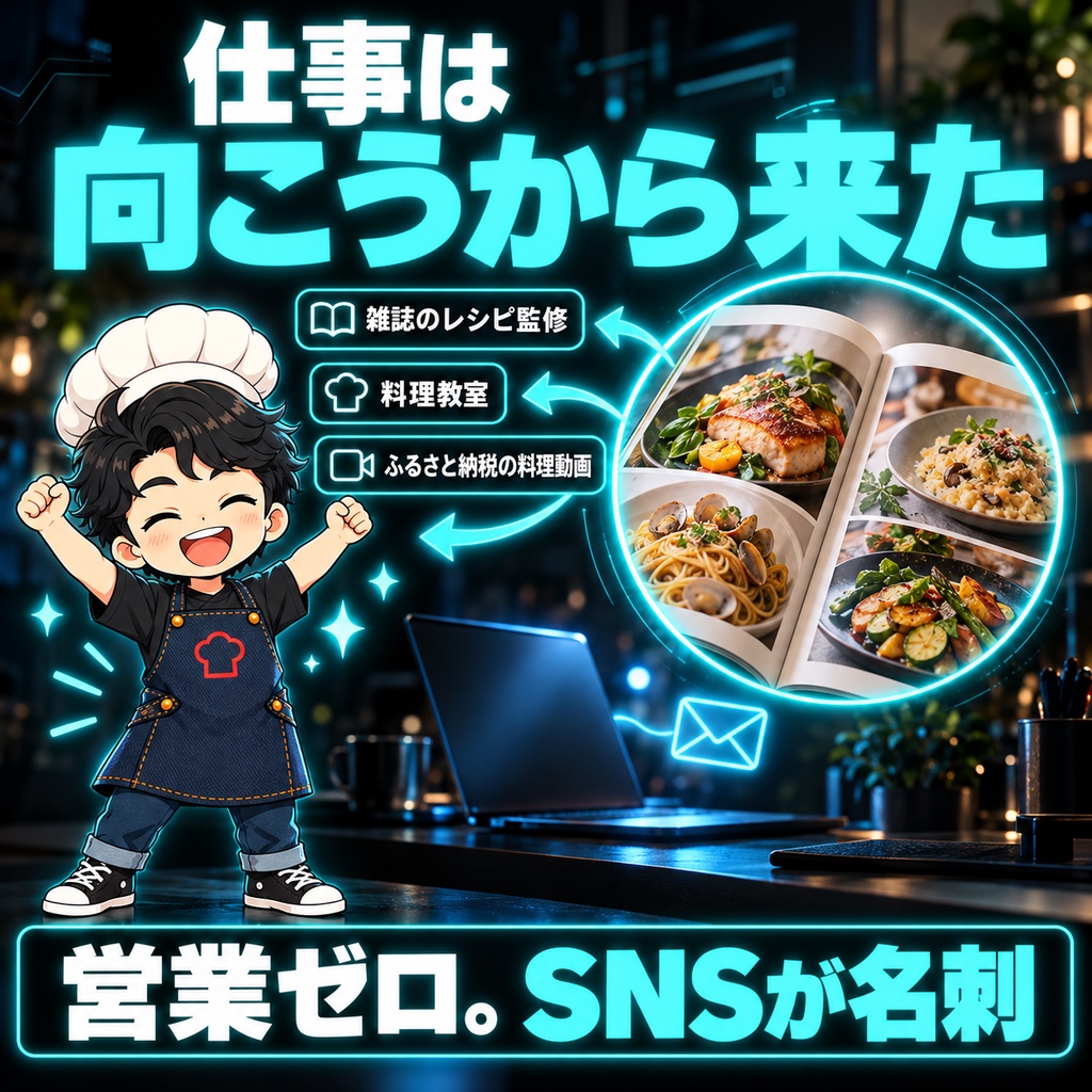 料理研究家の仕事はどこから来る?私に届いた依頼は、ほぼSNS経由でした