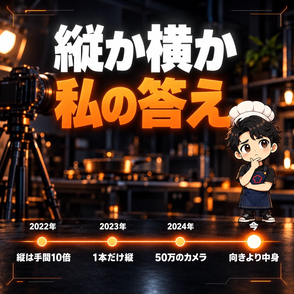 料理のショート動画は縦で撮る?横で撮る?私は「横の切り抜き」でInstagram19万人まで来た