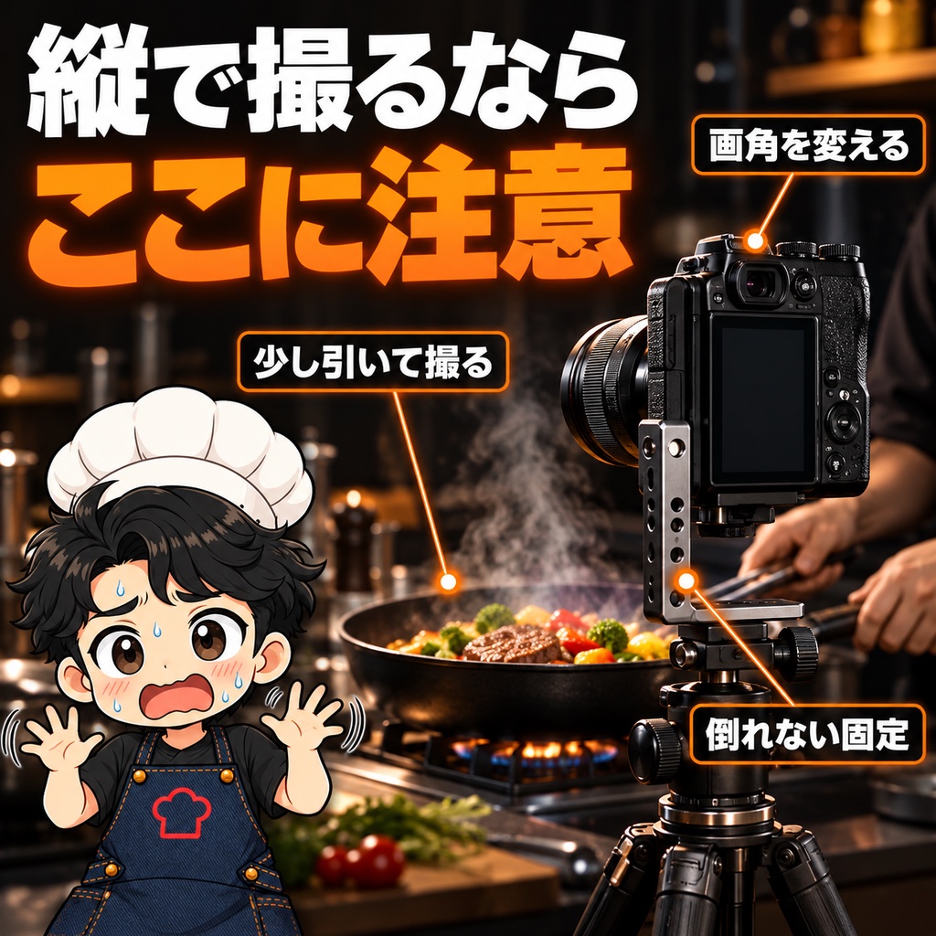 縦に構えて撮るときに、私がつまずいたこと
