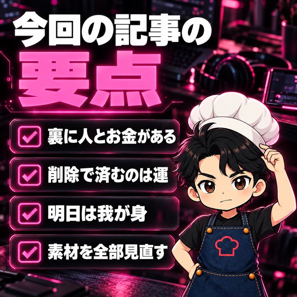 今回の記事の要点