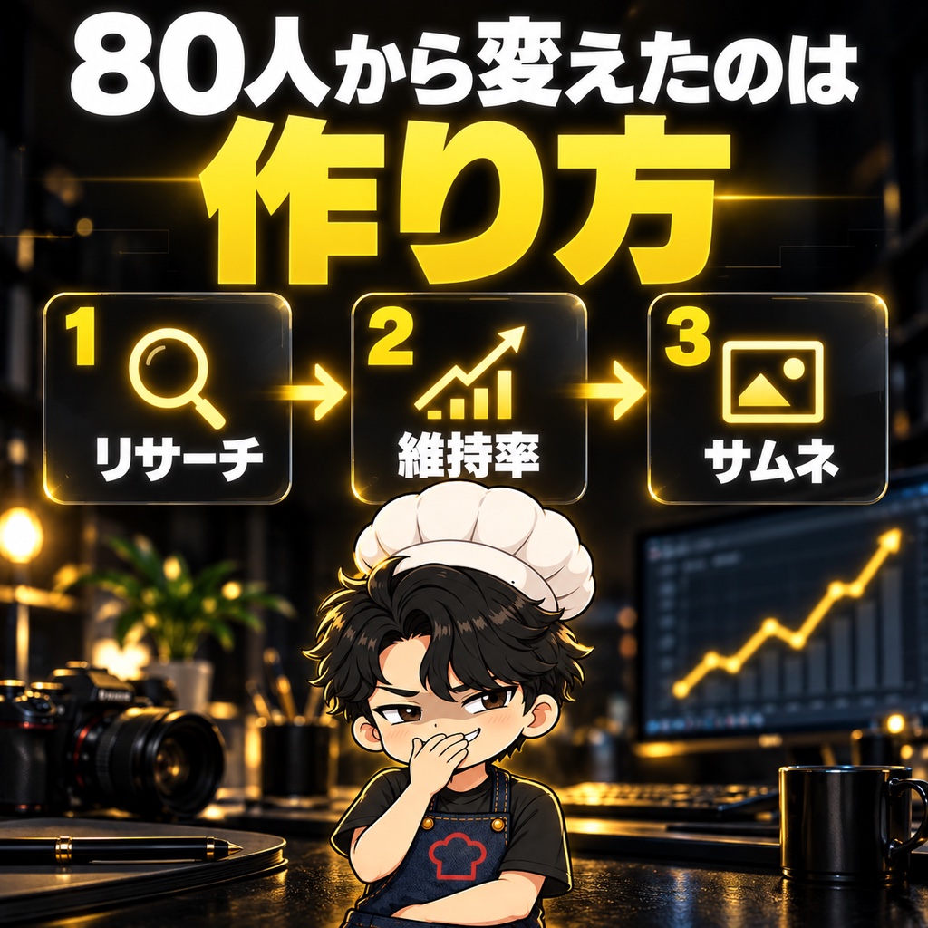 半年80人から4か月で1000人へ。伸びなかった私が変えたこと