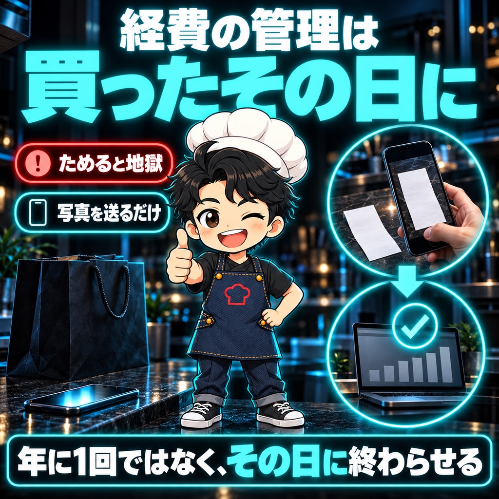 YouTuberの経費の管理はどうする？領収書をため続けた私が、今はLINEに送るだけになった話